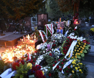 Tak wygląda grób Jacka Magiery po pogrzebie