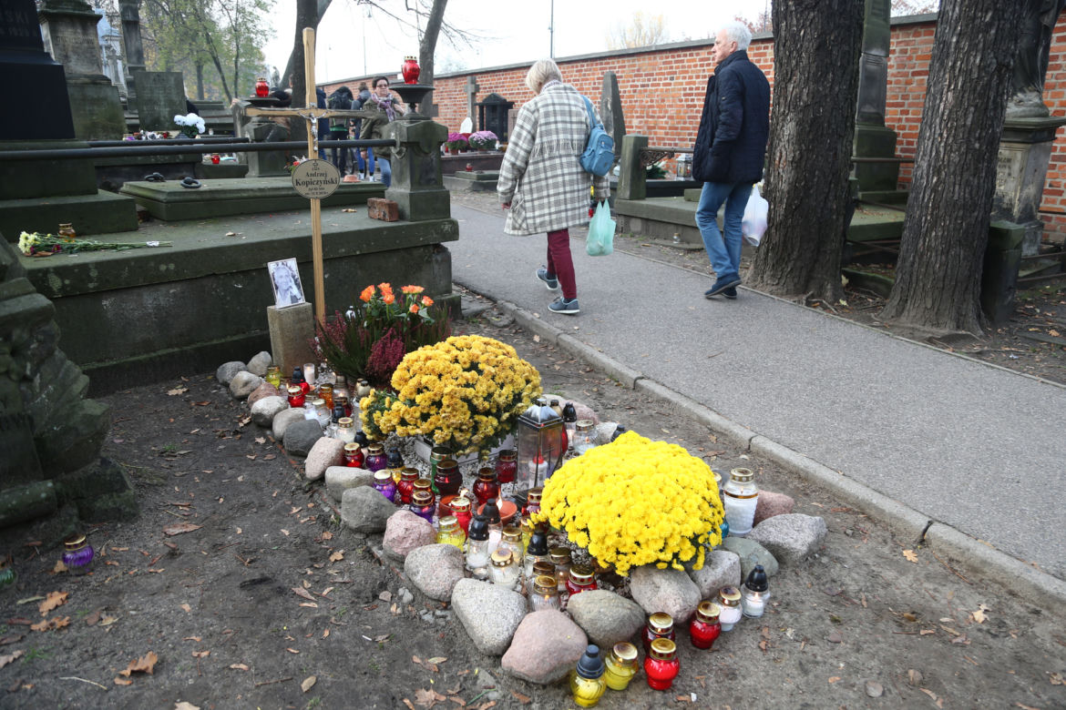 Grób Andrzeja Kopiczyńskiego
