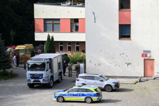 Pożar w ośrodku opiekuńczo-wychowawczym przy ul. Mazurskiej w Elblągu