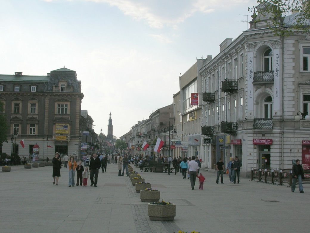 Ulica Stefana Żeromskiego na przestrzeni lat 