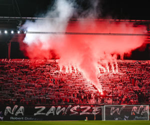 Widzew Łódź - Lech Poznań: Zdjęcia kibiców i zawodników z meczu 24. kolejki PKO BP Ekstraklasy