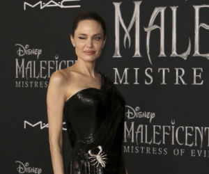 Angelina Jolie na premierze filmu Czarownica 2