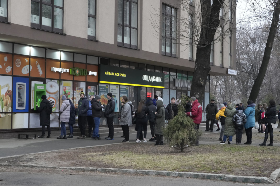 Ukraina zaatakowana