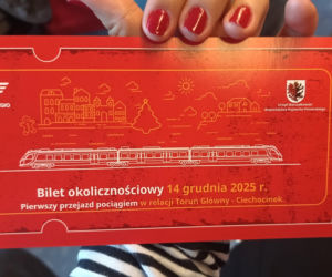 Po 14 latach przerwy Ciechocinek znów pojawił się na kolejowej mapie regionu