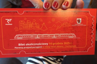 Po 14 latach przerwy Ciechocinek znów pojawił się na kolejowej mapie regionu