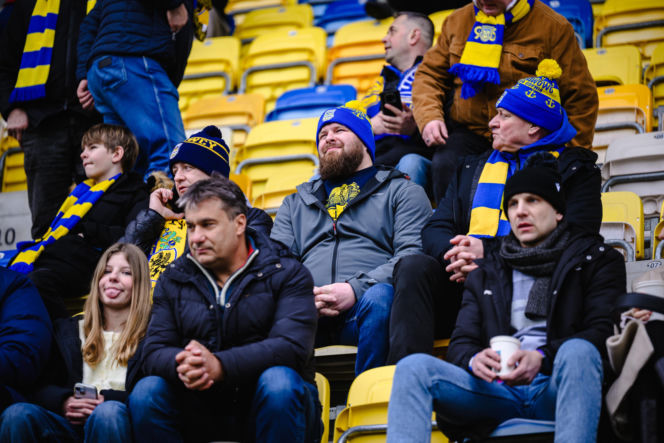 Arka Gdynia - GKS Katowice: Zdjęcia kibiców z meczu 22. kolejki PKO BP Ekstraklasy