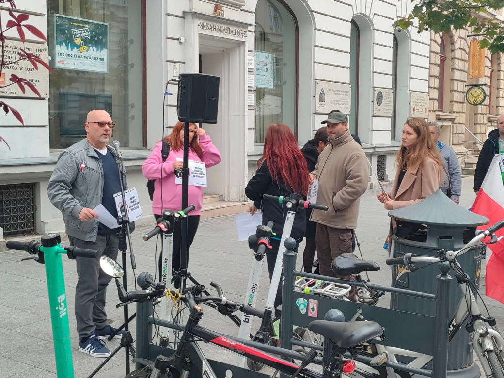 Łodzianie mają dość. Odbył się protest przeciw podwyżkom cen