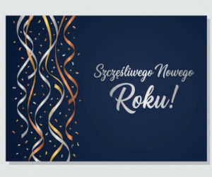 Kartki sylwestrowe 2025/26 z życzeniami. Darmowe, piękne i oryginalne grafiki do wysłania! [FACEBOOK, MESSENGER, SMS]