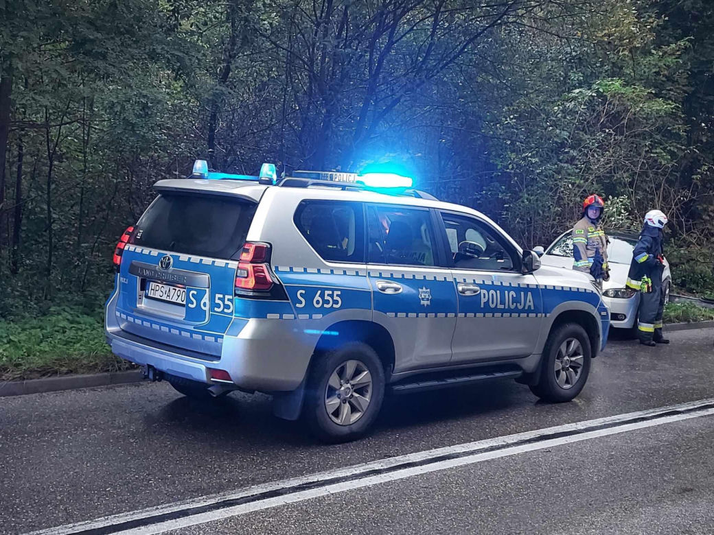 Kolizja w Pawłowie
