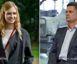 ''M jak miłość'' 1031 Wiktor (Piotr Grabowski) Karolina (Aleksandra Kusio)