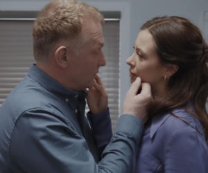 M jak miłość. Artur Rogowski (Robert Moskwa), Joanna (Dominika Sakowicz)