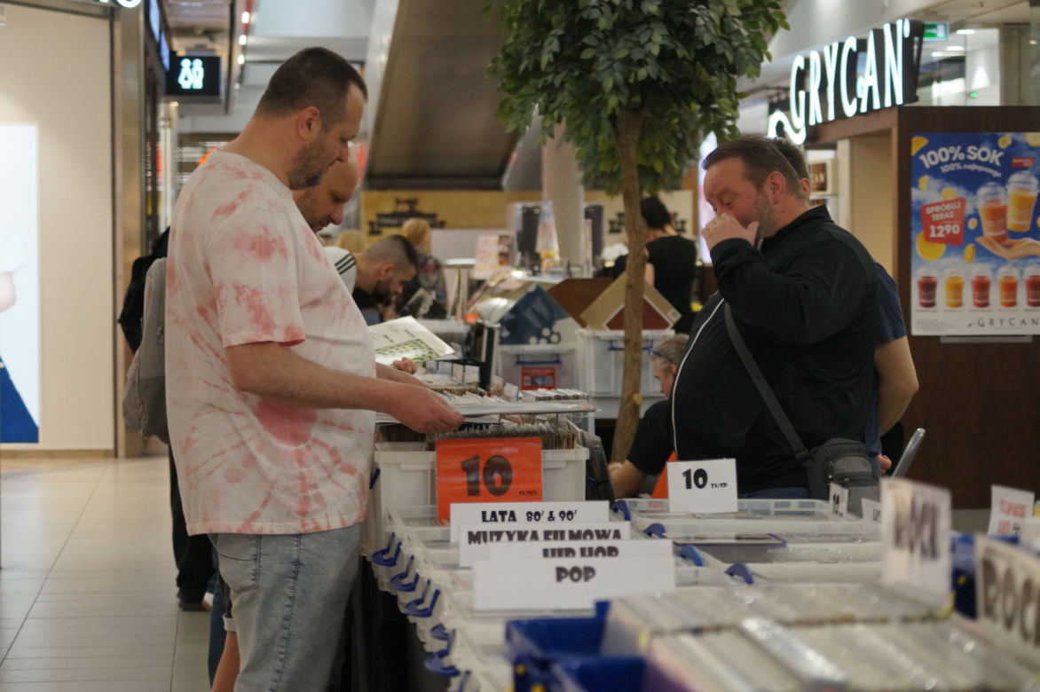 Kiermasz płyt winylowych w Focus Mall Bydgoszcz [ZDJĘCIA]
