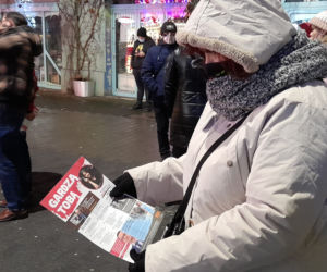 Protest kobiet w Sosnowcu