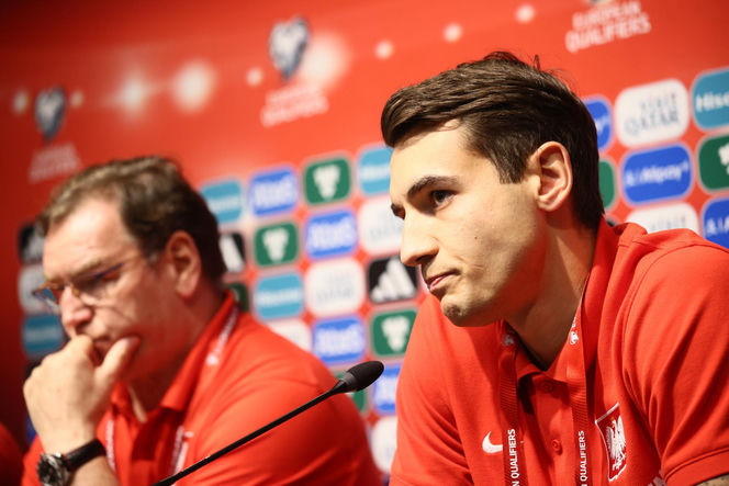 Jan Urban na meczu Malta - Polska