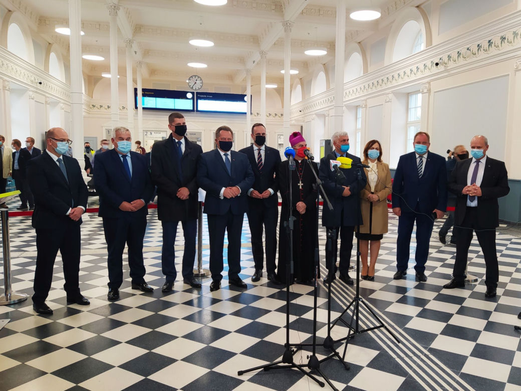 Dworzec PKP w Białymstoku otwarty dla pasażerów