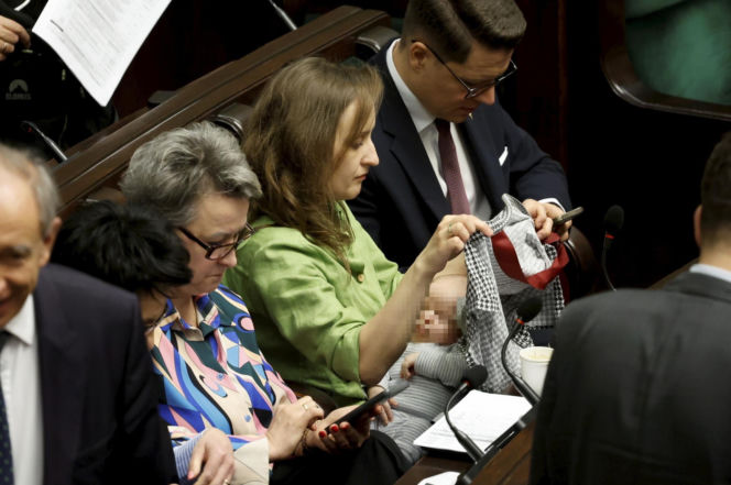 Bosakowie przyszli do Sejmu ze Stefankiem