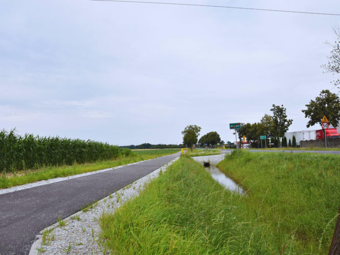 Droga rowerowa Krzywiń Jerka gotowa