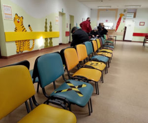 Rejestracja seniorów na szczepienie przeciwko Covid-19 w Przychodni Morena w Gdańsku 22.01.2021