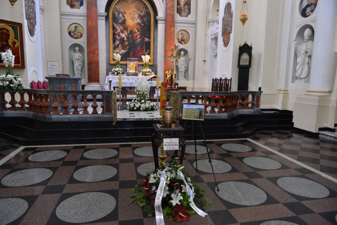 Aktor Włodzimierz Bednarski. Pogrzeb