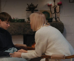 M jak miłość odc. 1931. Dorota (Iwona Rejzner), Franek (Jarosław Śmigielski)