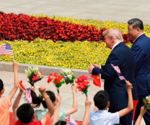 Trump w Chinach! Zobacz spotkanie. Wielki przywódca, fantastyczna przyszłość
