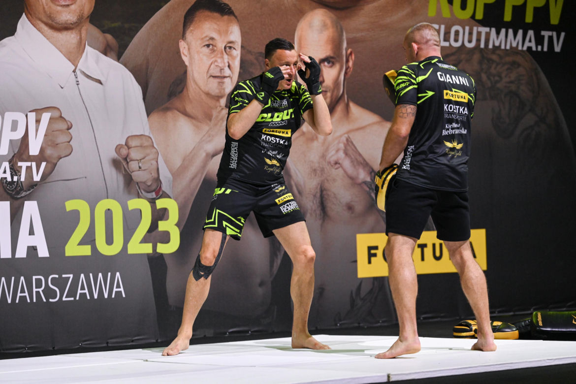 Clout MMA ważenie