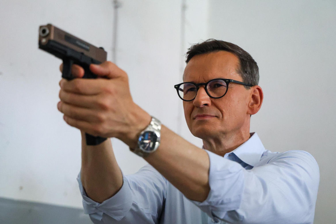 Tak grillował Morawiecki