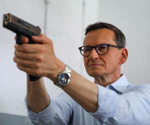 Tak grillował Morawiecki