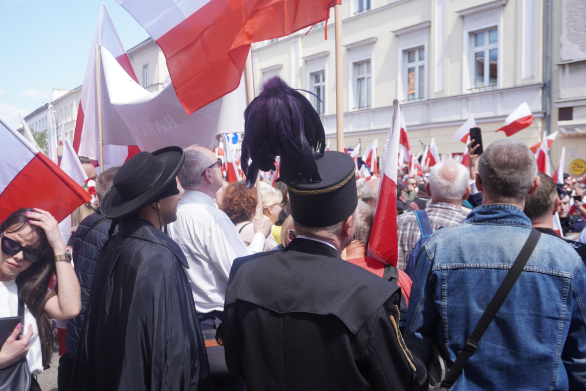 "Wielki marsz za Polską" Karola Nawrockiego 25.05.2025