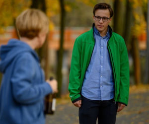 Barwy szczęścia, odc. 2222. Sabina (Barbara Kurzaj), Kajtek (Jakub Dmochowski)