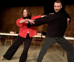 Kulesza uczy Gałązkę tańczyć