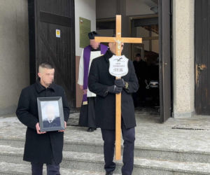 Pogrzeb taksówkarza z Giżycka