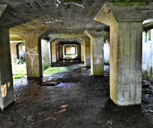 Tajemnicza podziemna hala w woj. warmińsko-mazurskim. Nikt nie wie, co tam się znajdowało