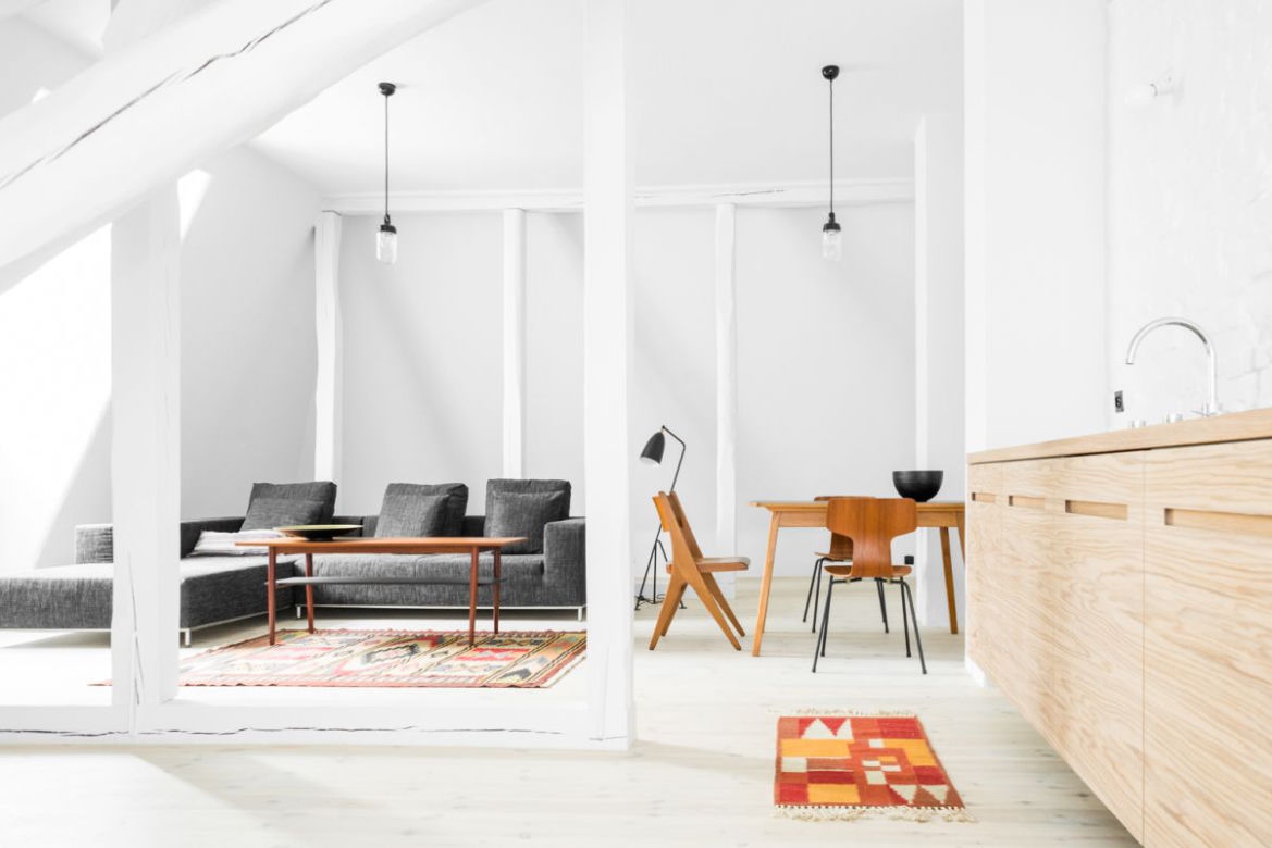 Aranżacja loftu w stylu retro