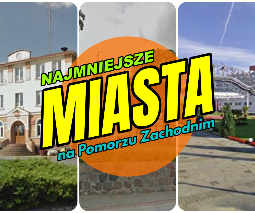 Najmniejsze miasta na Pomorzu Zachodnim