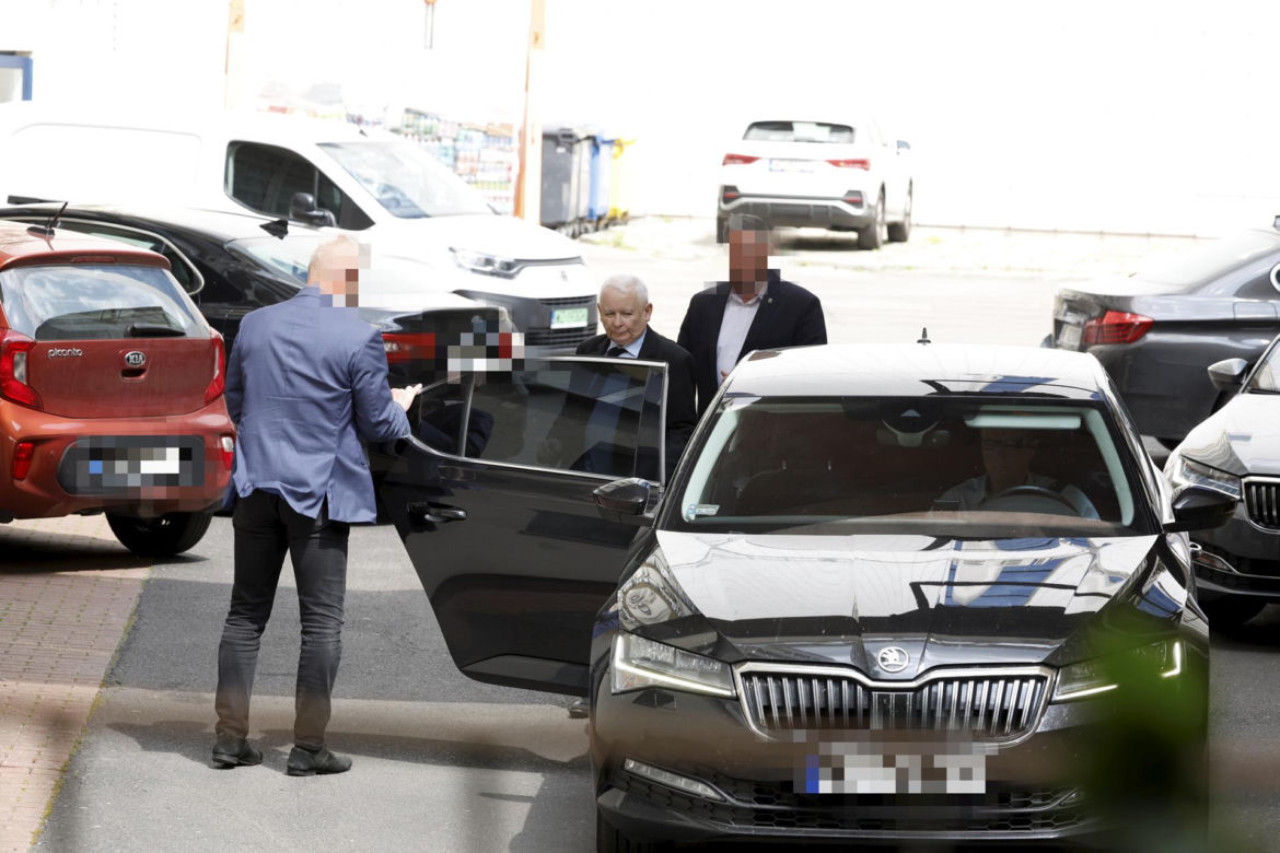 Jarosław Kaczyński pojechał do Krakowa