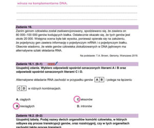 Matura 2026 z biologii ROZSZERZONEJ: odpowiedzi do wszystkich zadań z arkusza CKE 8.05.2026