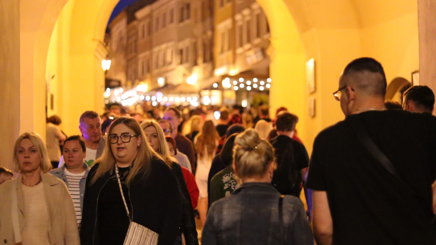 Noc Kultury 2024 w Lublinie wielkim hitem! Na ulicach miast były prawdziwe tłumy! [GALERIA]