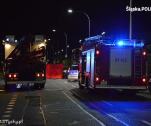Śmiertelny wypadek w Tychach, nie żyje motocyklista