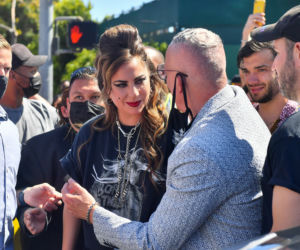 Lady Gaga na rocznicy restauracji The Abbey