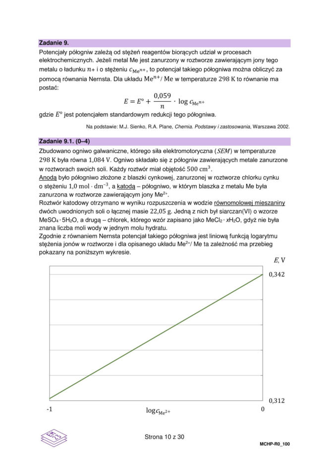 Matura 2026: chemia rozszerzona 13.05.2026 r. Arkusze CKE [Formuła 2023]