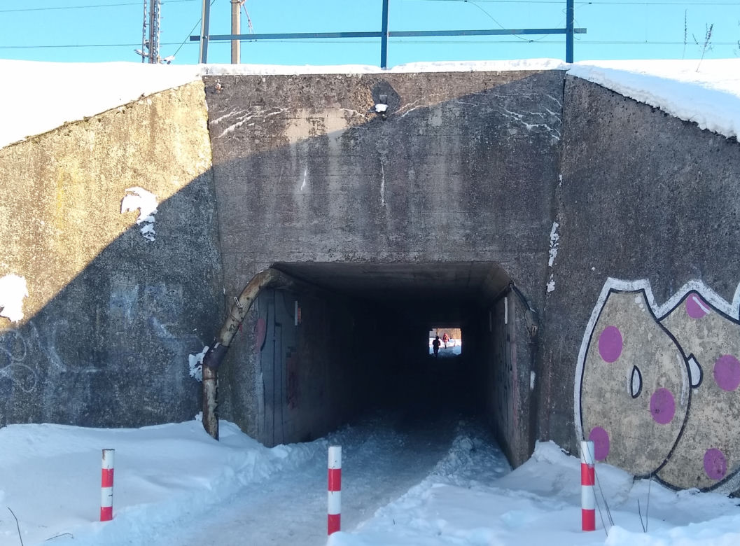 Tunel grozy w Białymstoku