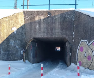 Tunel grozy w Białymstoku