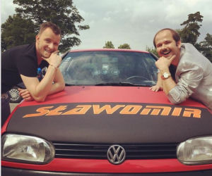 Sławomir Zapała szczyci się, że ma volkswagena golfa III