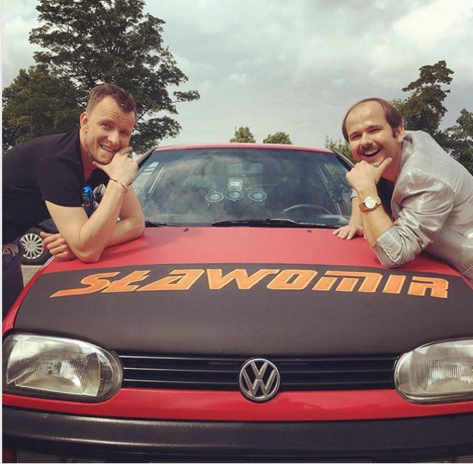 Sławomir Zapała szczyci się, że ma volkswagena golfa III