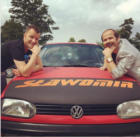 Sławomir Zapała szczyci się, że ma volkswagena golfa III