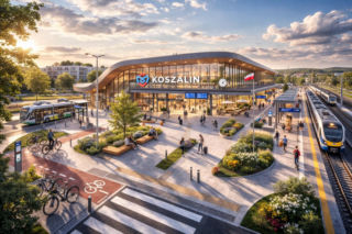 Tak zmieni się Koszalin w ciągu 50 lat. Oto wizja AI
