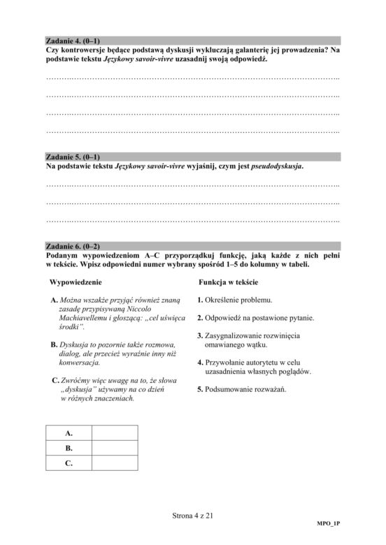 ARKUSZE CKE - Matura j.polski - poziom podstawowy 2019 - co było na maturze z polskiego?