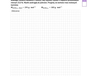 Matura próbna 2026 - chemia