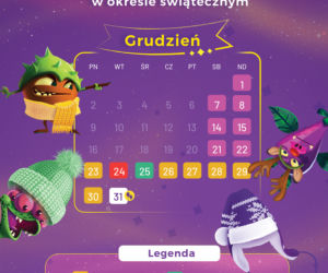 Święta w Jamie Bazyliszka? Legendia zaprasza całe rodziny 
